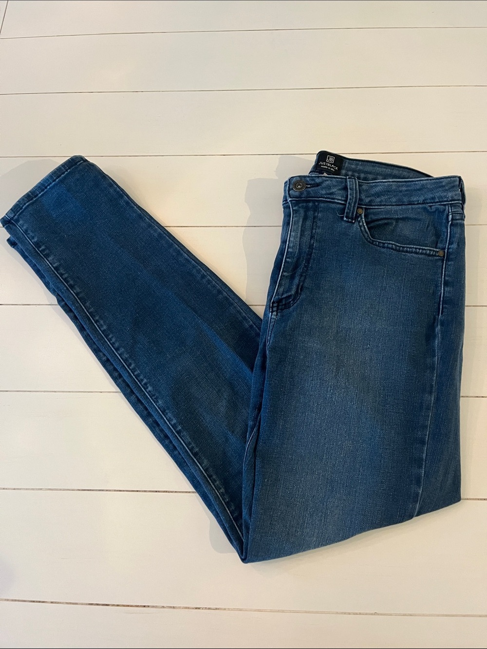 Just Black Women's Dark Blue Skinny Jeans